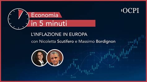 Economia In Minuti Linflazione In Europa Youtube