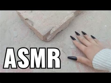 Asmr Fast And Aggressive Concrete Scratching Long Nails No