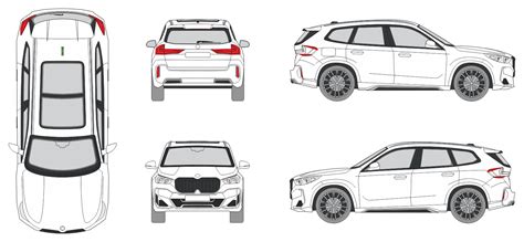 BMW X1 2022 - Vehicle Templates Unleashed