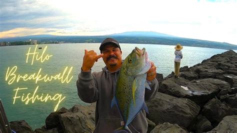 Fishing Hilo Hawaii Breakwall When A Plan Comes Together YouTube