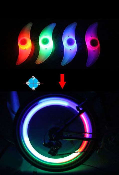 Colorful LED Bike Wheel Lights