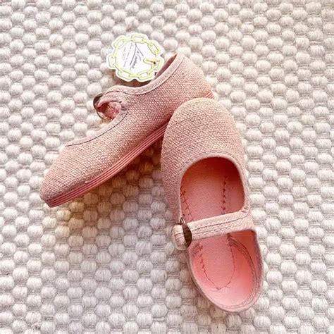 Merceditas La Cadena Lino Color Rosa Nude Mi Tata Lola