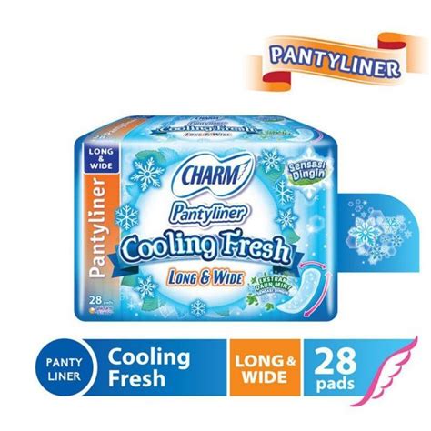 Jual Pantyliner Charm Cooling Fresh 28 Pads Shopee Indonesia