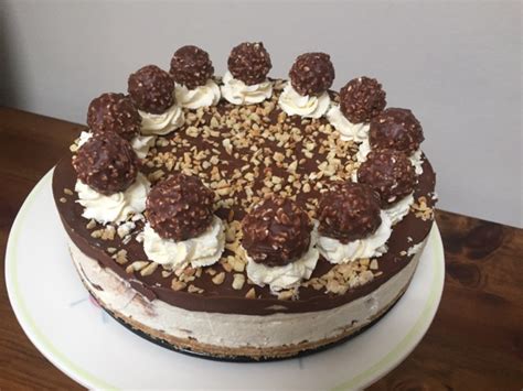 Yummy Mummy No Bake Ferrero Rocher Cheesecake