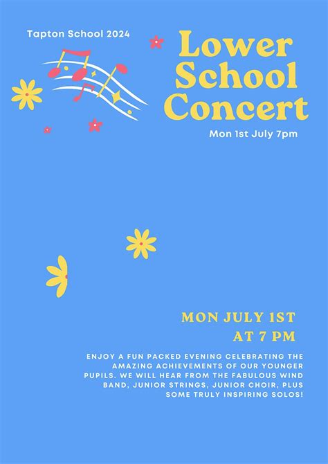 Tapton School Lower School Concert 2024, Tapton Secondary School ...