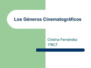 Los G Neros Cinematogr Ficos Ppt