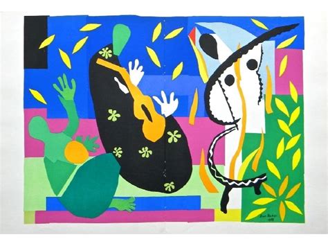 La Tristesse Du Roi 1952 Henri Matisse 1869