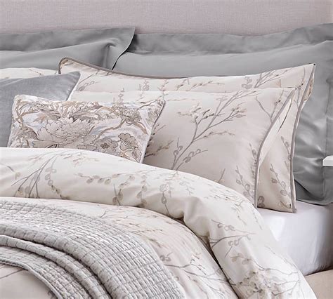 Laura Ashley Pussy Willow Dove Grey Pillowcase Pair Jones And Tomlin