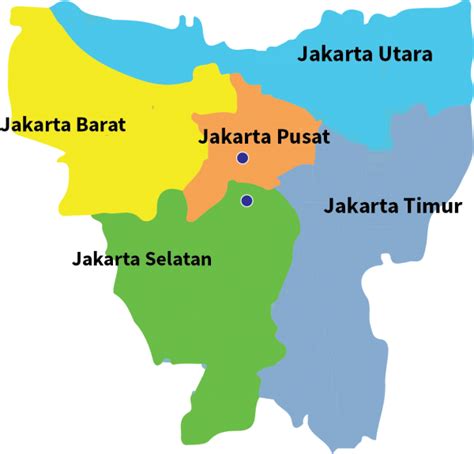Letak Geografis Kabupaten Administrasi Dan Kota Administrasi Prov