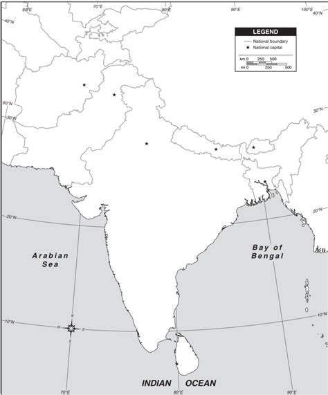 South Asia Map Diagram Quizlet