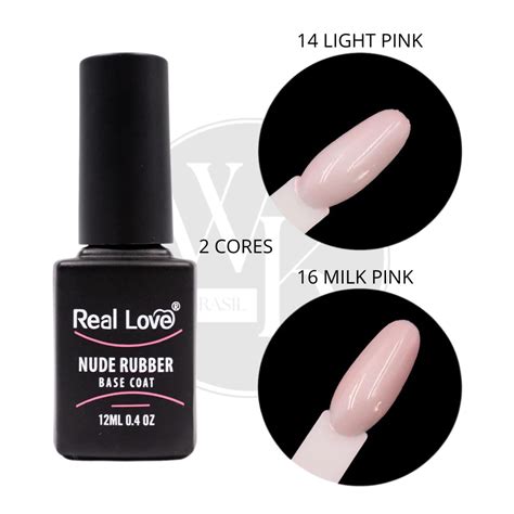 Base Em Gel Nude Para Unhas Em Gel Uv Led 12ml Real Love Shopee Brasil