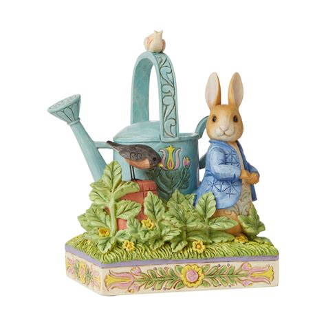 Beatrix Potter By Jim Shore Cm Peter Rabbit With Watering Can Jac