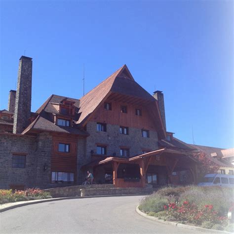 Lunch at Llao Llao Hotel and Resort in Bariloche Argentina