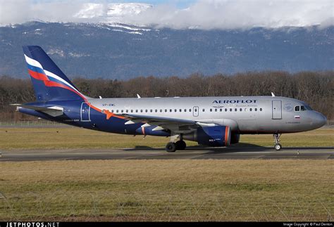 VP BWL Airbus A319 111 Aeroflot Paul Denton JetPhotos