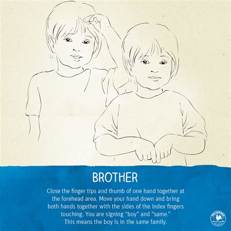 How To Sign Brother In Asl / The modern asl sign for brother.