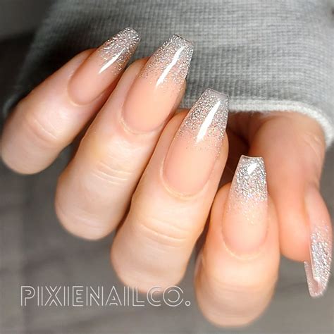 Glitter Fade Nail Designs