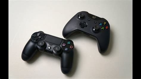 Xbox One Controller Vs Ps4 Controller Size