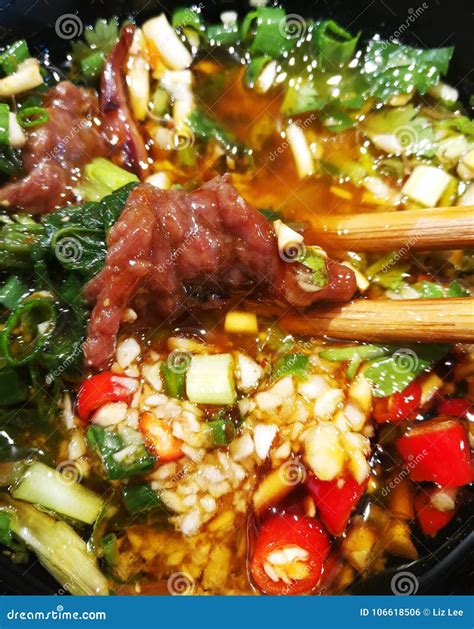 Hot Pot Chongqing Style Spicy Food Stock Photo Image Of Food Delicious