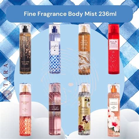 Jual Bbw Bath And Body Works Fine Fragrance Body Mist Ml Shopee Indonesia