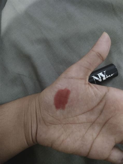 Buy NY Bae Super Matte Lipstick Nude Peppy Pearson Online Purplle