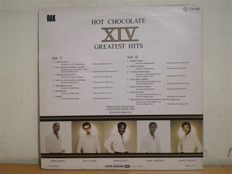 Hot Chocolate Greatest Hits Kupindo