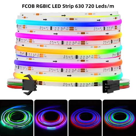 Cob Rgbic Led Strip Ws B Pixel Indirizzabile Led Rgb Dream Full