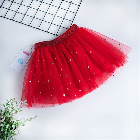 Tutú de tull Rojo | Light blue