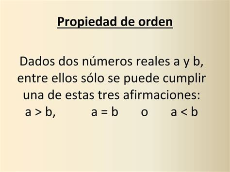 Sistema Axiom Tico Propiedades De N Meros Reales Ppt