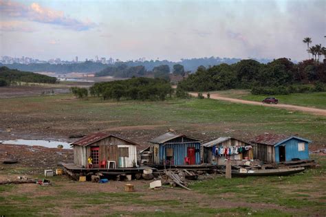 El Ni O Causa Seca Hist Rica No Rio Negro Veja Antes E Depois