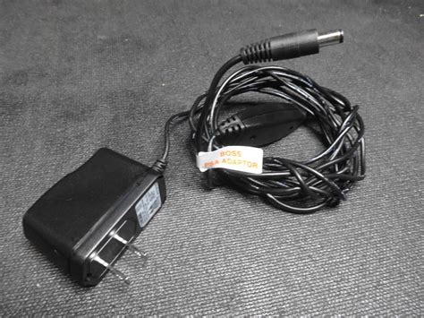 Genuine Boss Psa 120s Ac Power Adaptor 9v 500ma Barrel End 21mm Ineedths