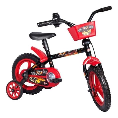 Bicicleta Infantil Aro 12 Hot Styll Shopee Brasil