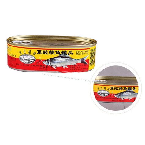 Pearl River Bridge Brand Fried Dace With Salted Black Beans Canned Bean