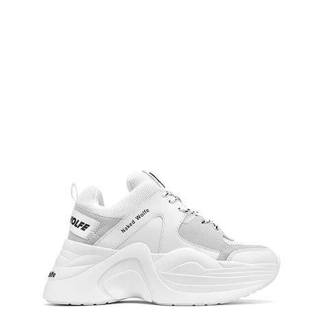 Naked Wolfe Track Women Chunky Trainers Flannels