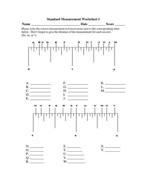 Measuring With A Tape Measure Worksheets Printable Word Searches