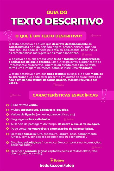 Texto Descritivo Pronto Para Copiar - 6