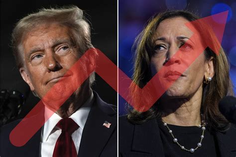 Présidentielle Américaine Entre Trump Et Harris Qui Mène Dans Les