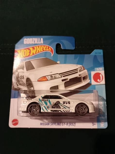 Hot Wheels Godzilla Nissan Skyline Gtr Gt R R Short Card Jdm Japan Hks Picclick Uk