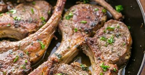 Garlic And Herb Crusted Lamb Chops Lamb Chops Recipes Lamb Chop Recipes