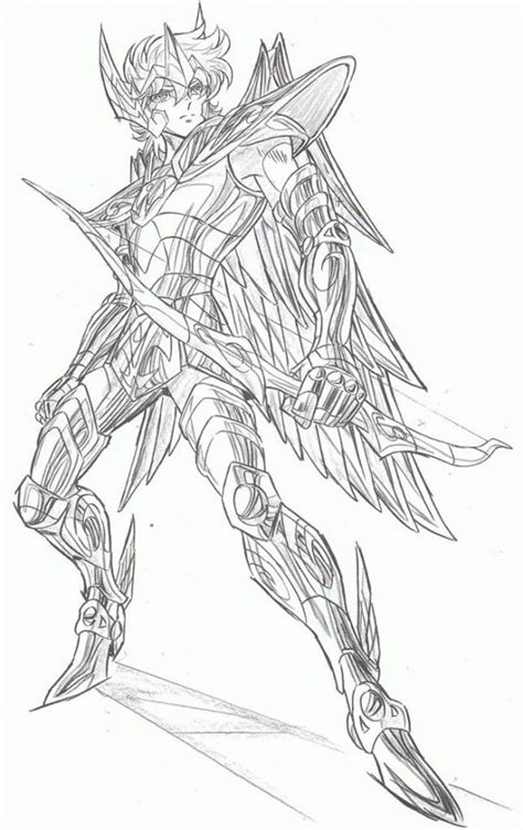 Cavaleiros Do Zodiaco Colorir - desenhos para colorir cavaleiros do zodiaco sagitario | Saint seiya ...