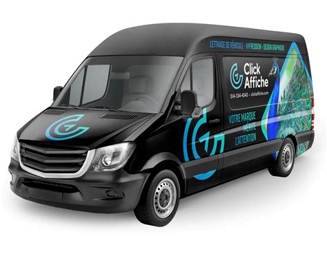 Truck Lettering Van Lettering Click Affiche Inc
