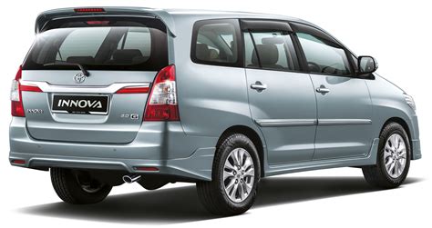 Toyota Innova Facelift Specs Revealed Rm98k 111k Image 238532