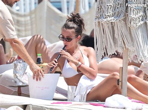 Kady Mcdermott Looks In A White Bikini In Mykonos Fappening