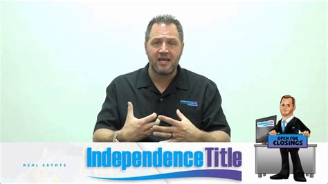 How To Read A Marked Up Title Commitment Independence Title Youtube