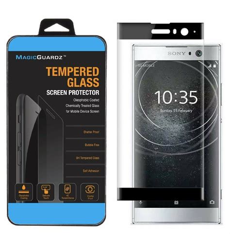 Full Cover 3d Curved Tempered Glass Screen Protector For Sony Xperia Xa2 Ebay