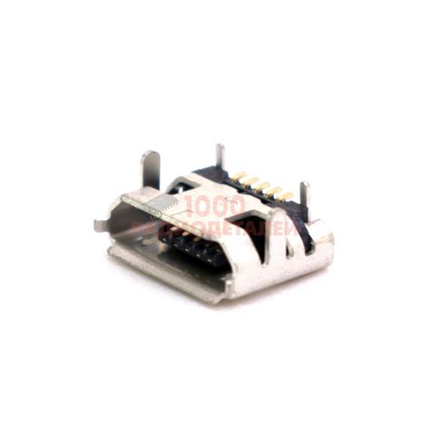 Разъем micro USB гнездо (тип 3) 5 контактов в наличии, купить в Ростове ...