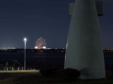 若洲海浜公園 展望台の夜景 東京都江東区 こよなく夜景を愛する人へ