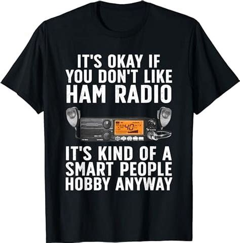 Funny Ham Radio Art For Men Women Amateur Radio Ham Operator T Shirt