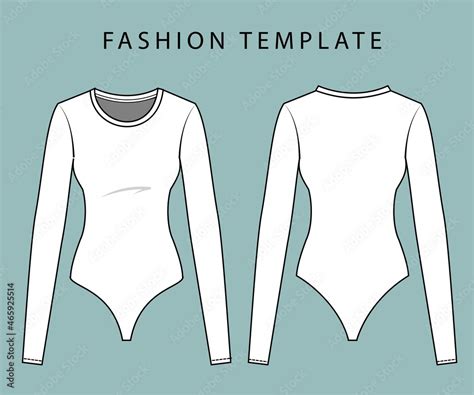 Bikini Front And Back View Swimsuit Fashion Flat Sketch Template Stock Vector Adobe Stock