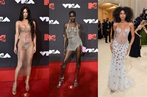 From The Vmas To The Emmys All About The Naked Dresses That Brought Some Spark To The Red