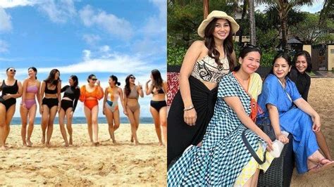Foto Nagita Slavina Dan Keluarga Besar Pakai Bikini Di Bali Bikin Heboh Tribunlampung Co Id